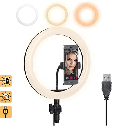 10" Ring Light Kit with Tripod & Phone Holder