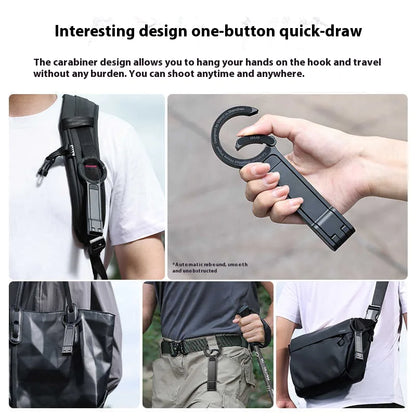Carabiner-Style Magnetic Phone Tripod
