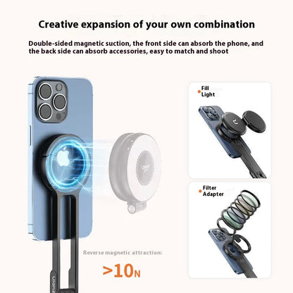 Carabiner-Style Magnetic Phone Tripod