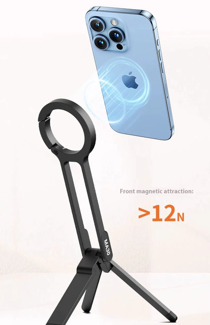 Carabiner-Style Magnetic Phone Tripod
