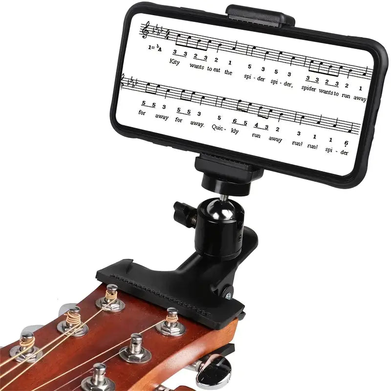 Ultimate Guitar Head Mount for Phones & Action Cameras