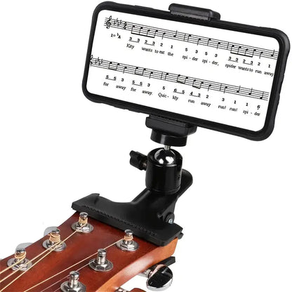 Ultimate Guitar Head Mount for Phones & Action Cameras