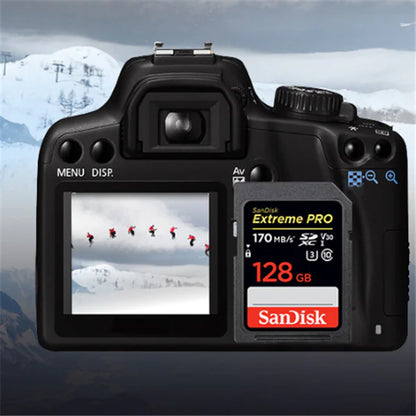 High-Speed SD Memory Card for DSLR Cameras