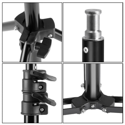 2.6X3M Photography Kit Photo Studio Softbox With Backdrops Tripod Non-Woven Fabric Suitable For Photos Home Photo Graphy