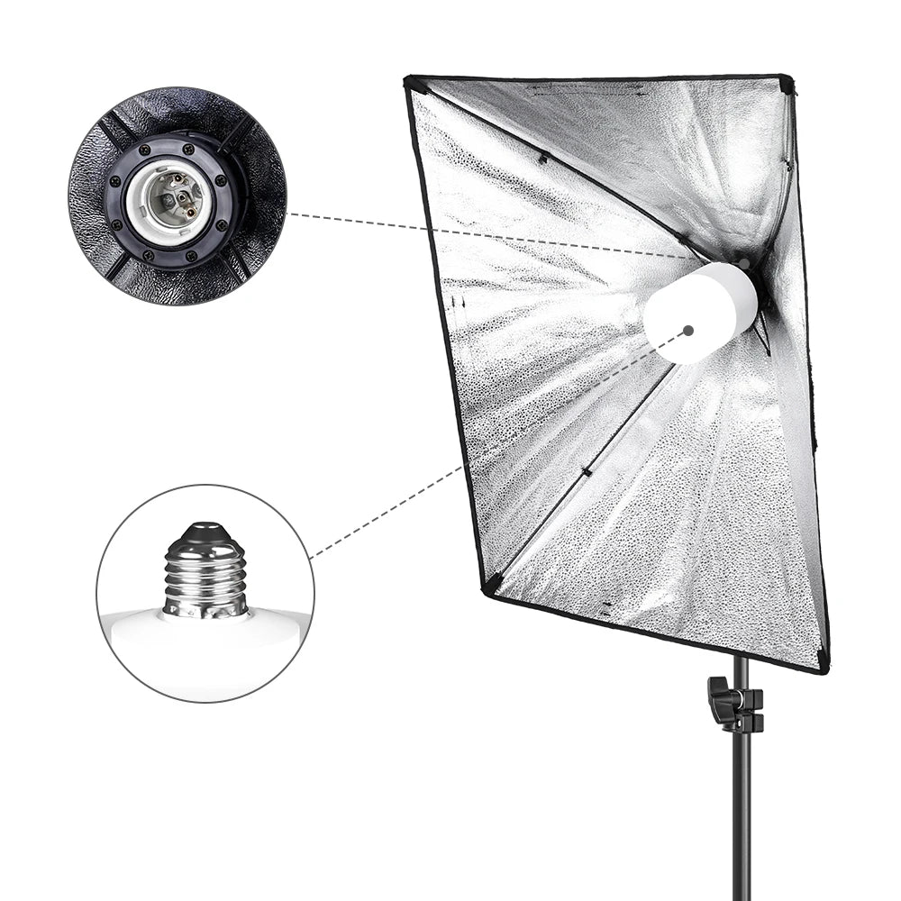 2.6X3M Photography Kit Photo Studio Softbox With Backdrops Tripod Non-Woven Fabric Suitable For Photos Home Photo Graphy