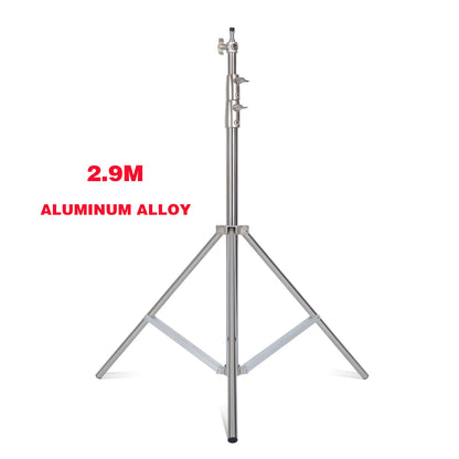 280cm Air Pressure Tripod Bearing 10kg for Camera Stainless Steel Light Stand For Ring Light Live Youtube and Photography Soft