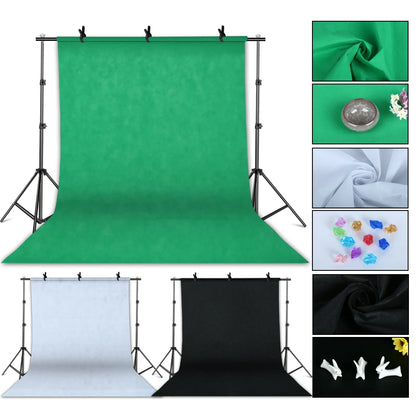 2.6X3M Photography Kit Photo Studio Softbox With Backdrops Tripod Non-Woven Fabric Suitable For Photos Home Photo Graphy