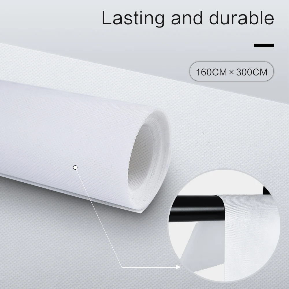 2.6X3M Photography Kit Photo Studio Softbox With Backdrops Tripod Non-Woven Fabric Suitable For Photos Home Photo Graphy