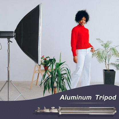 280cm Air Pressure Tripod Bearing 10kg for Camera Stainless Steel Light Stand For Ring Light Live Youtube and Photography Soft