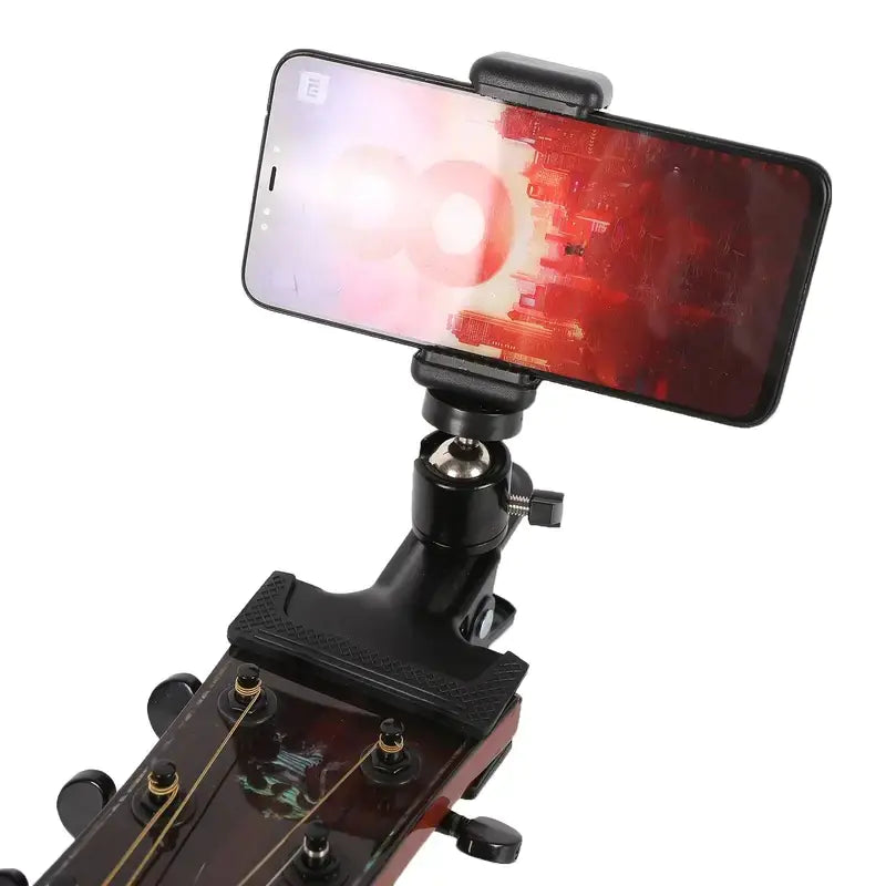 Ultimate Guitar Head Mount for Phones & Action Cameras