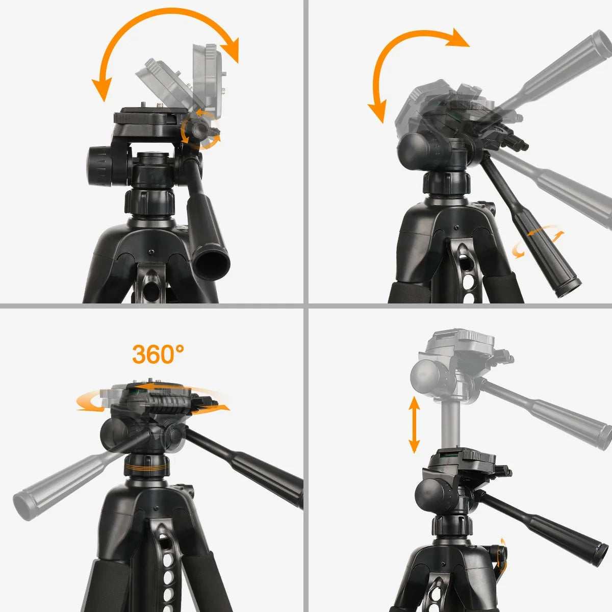 Huepar 4D 16-Line Self-Leveling Laser Level with Green Beam,Remote,Receiver/Tripod,High Precision Leveling Tool for Construction