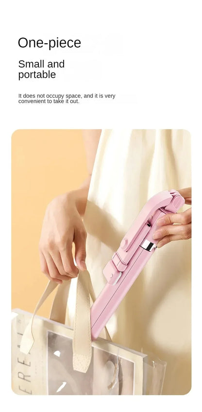 Bluetooth Telescopic Selfie Stick with Tripod - Universal Phone Holder for TikTok/YouTube Live & Photography‌ ‌