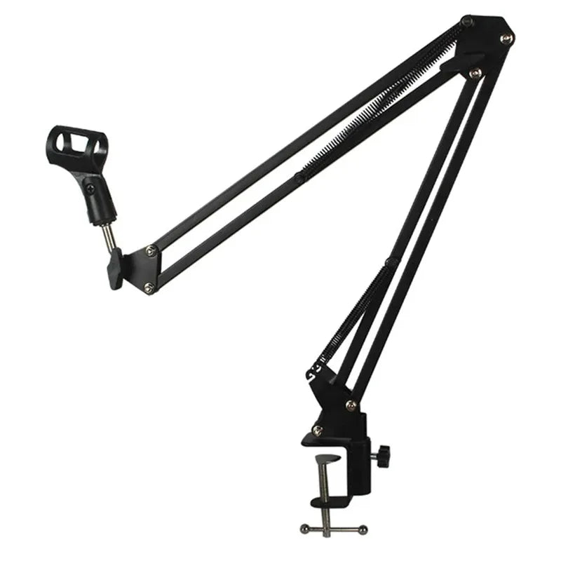 Professional Flexible Desktop Microphone Hanging Adjustable Boom Scissor Arm Stand for Podcast Streaming Youtube