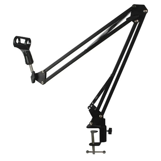 Professional Flexible Desktop Microphone Hanging Adjustable Boom Scissor Arm Stand for Podcast Streaming Youtube