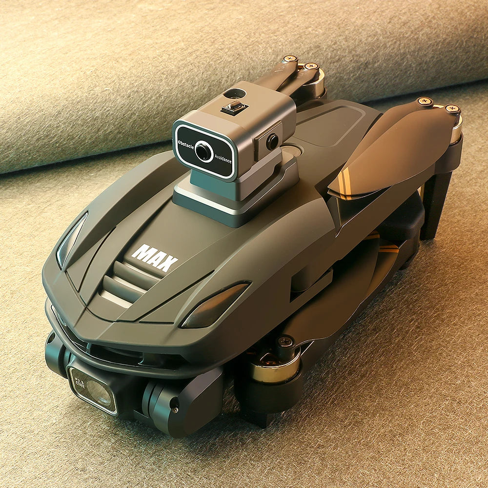 V168 Max Mini Drone Screen Ccontrol 8K HD Dual Cameras Remote 5G WIFI FPV Remote Control Portable Obstacle Avoidance Drone