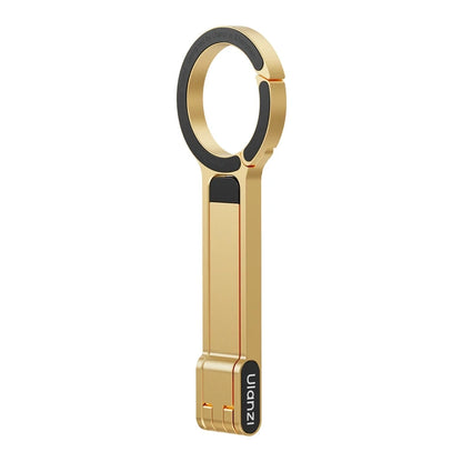Ulanzi MA30 Carabiner-Mounted Phone Tripod Horizontal Vertical Dual-sided Magnetic Phone Holder for Vlog Live Streaming Online