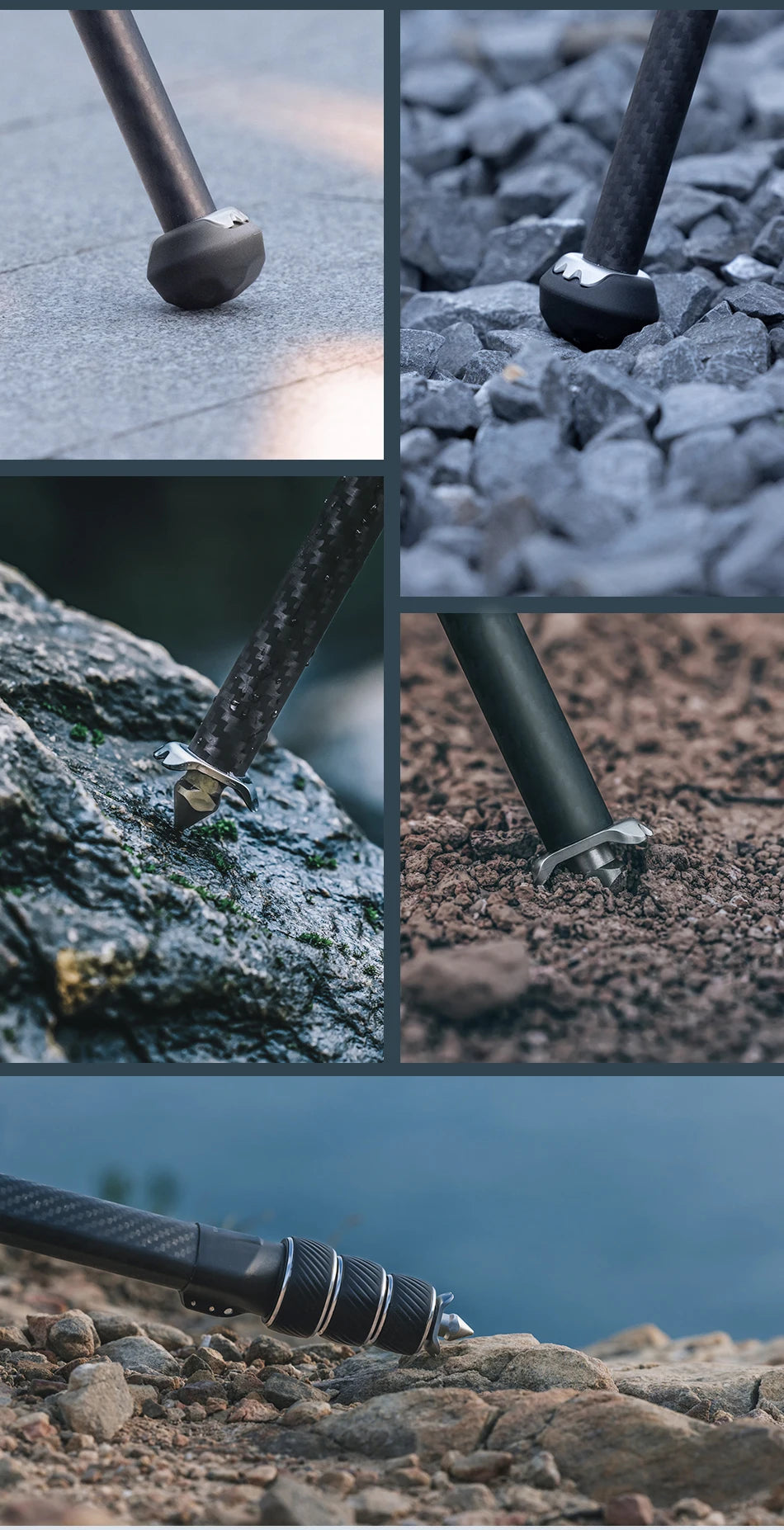 Ulanzi Falcam TreeRoot Quick Lock Travel Tripod M40 High Modulus Carbon Fiber with F38 Pro Quick Release Maximum Height 1552mm