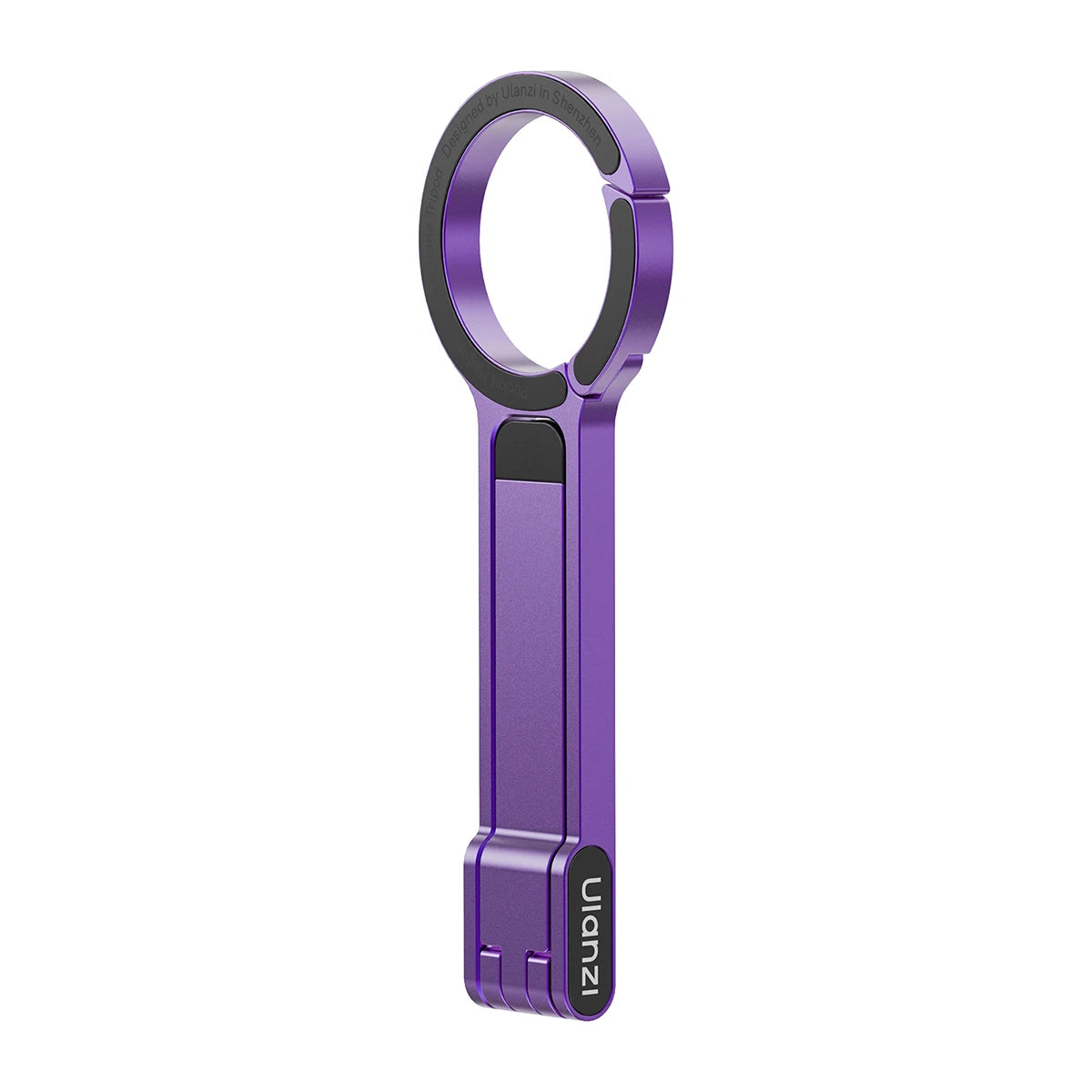 Ulanzi MA30 Carabiner-Mounted Phone Tripod Horizontal Vertical Dual-sided Magnetic Phone Holder for Vlog Live Streaming Online