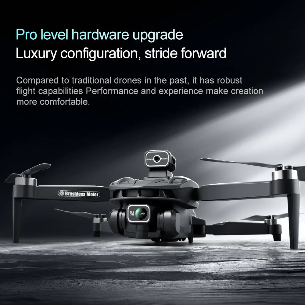 V168 Max Mini Drone Screen Ccontrol 8K HD Dual Cameras Remote 5G WIFI FPV Remote Control Portable Obstacle Avoidance Drone
