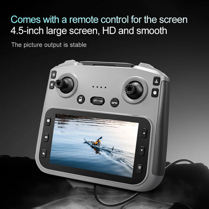 V168 Max Mini Drone Screen Ccontrol 8K HD Dual Cameras Remote 5G WIFI FPV Remote Control Portable Obstacle Avoidance Drone