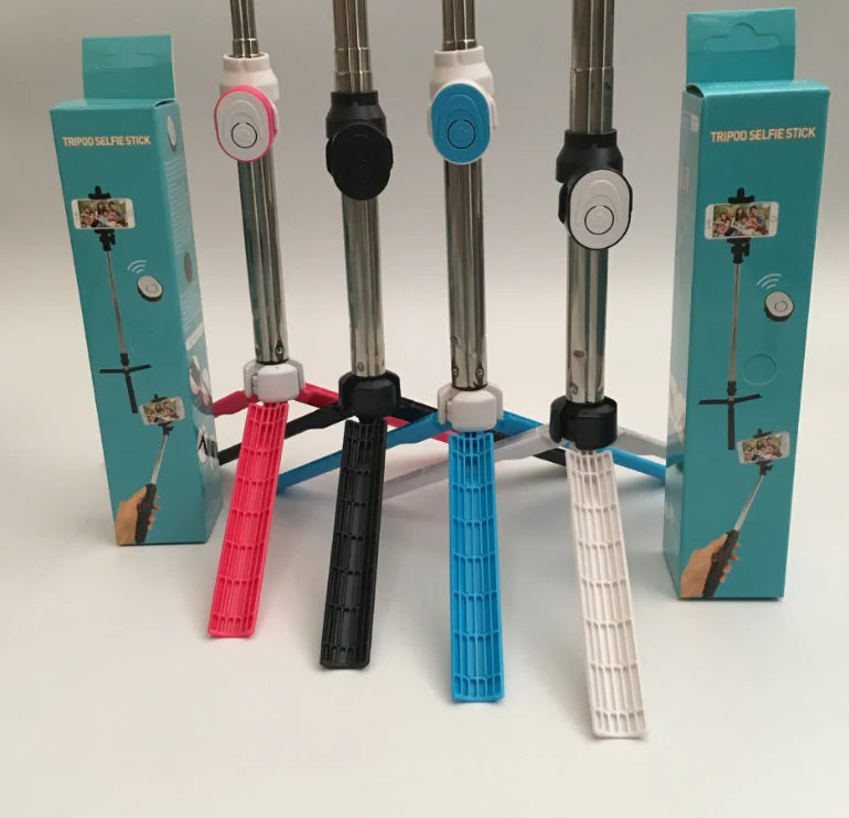 Tripod Selfie Stick with Bluetooth Functionality
