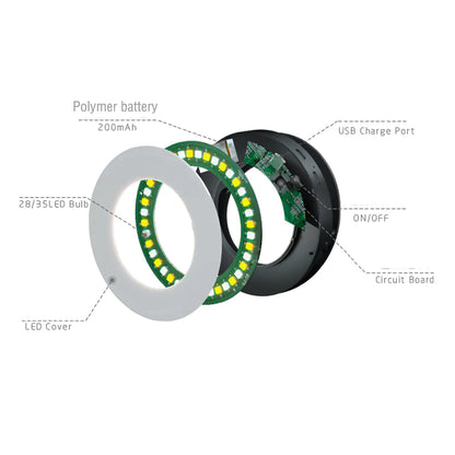 Mobile Live Streaming Ring Light for Selfies and Beauty