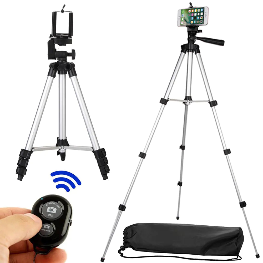 Compact Camera & Phone Tripod Stand