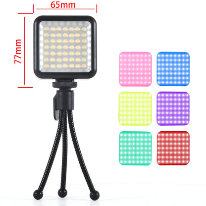 W49 LED Video Light with Phone Clamp for Streaming