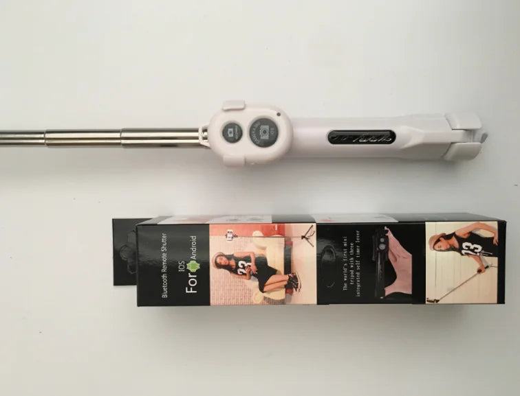 Tripod Selfie Stick with Bluetooth Functionality