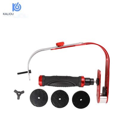 Handheld Stabilizer for DSLR and Smartphone Cameras