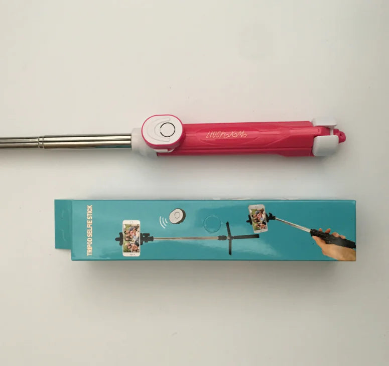 Tripod Selfie Stick with Bluetooth Functionality